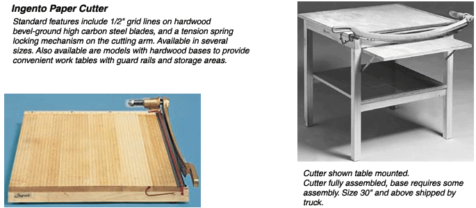 Ingento Paper Cutter